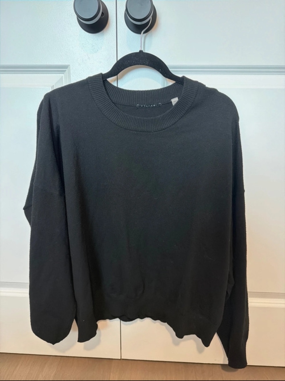 Black Crewneck Sweater